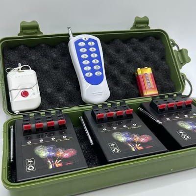 10 Kanal Sıralı Pyrotechnic Programlanabilir Uzaktan Havai Fişek Ateşleme Sistemi Yıl Bayramı Kutlaması