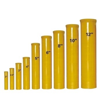 Fiberglass havai fişek kek kabuk havai fişek partiler için 3in 4in haşere tüpleri