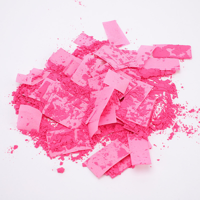 Pembe Parti Zamanı Konfeti Atıcı Doğum Günü Düğünü İçin Biyodegradable