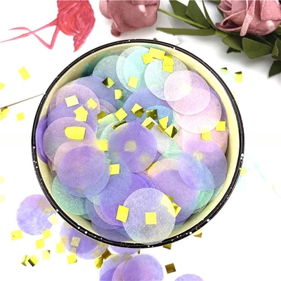 Kutlama Düğün Doğum Günü Parti Biyodegradable Tissue Confetti Shooter