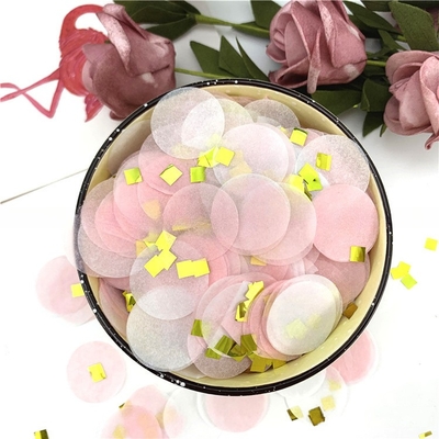 Kutlama Düğün Doğum Günü Parti Biyodegradable Tissue Confetti Shooter