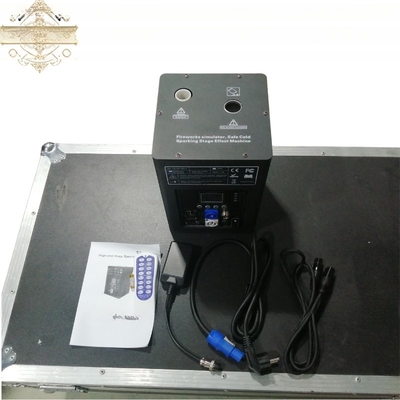Titanyum Tozu Elektrik İşığı Makinesi DMX512 Uzaktan Kumanda