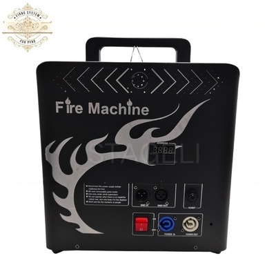 STAGELI 3 Başlı DJ Yangın Makinesi Alev Projekörü 25*25*34mm