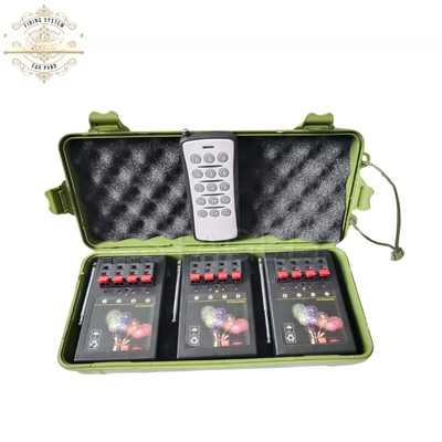 10 Kanal Sıralı Pyrotechnic Programlanabilir Uzaktan Havai Fişek Ateşleme Sistemi Yıl Bayramı Kutlaması