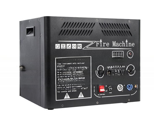 4 Baş Sahne Etkileri Alev Makinesi Dmx Alev Projekörü AC110V/220V 50/60Hz
