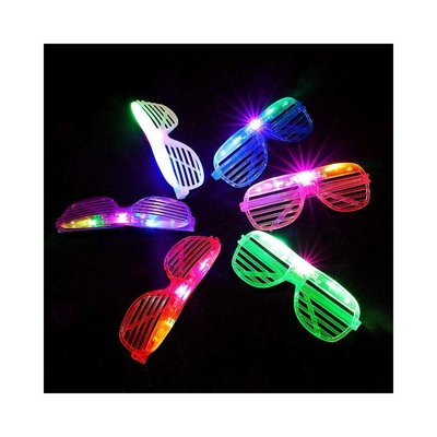 LED Gözlükler Neon Güneş Gözlüğü Işıklandırma Gözlükler Parti Makaleleri Rave Kostüm Parti DJ Güneş Gözlüğü Doğum Günü Parti Dekorasyonu