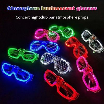 LED Gözlükler Neon Güneş Gözlüğü Işıklandırma Gözlükler Parti Makaleleri Rave Kostüm Parti DJ Güneş Gözlüğü Doğum Günü Parti Dekorasyonu