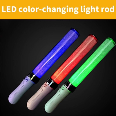 Akrilik Mini Led Stick Rotary Switch ile Özel Lazer Logo Mini Parlak LED Akrilik Stick Led Kalem Işık