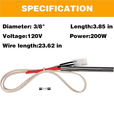 Pellet Grill yedek parçaları OEM Grill Hot Rod Igniter Kit yedek parçaları