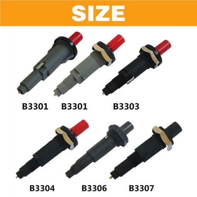 Gaz ızgarası düğme bastırma mutfak çakması piezo çakma kit evrensel iğneli kıvılcım fişek