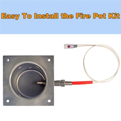 BBQ Pellet Grill Assembly Hot Rod Ignitor With Screws And Fuse Pellet Grill yedek parçaları