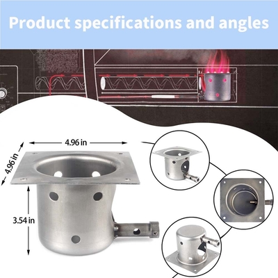 BBQ Pellet Grill Assembly Hot Rod Ignitor With Screws And Fuse Pellet Grill yedek parçaları
