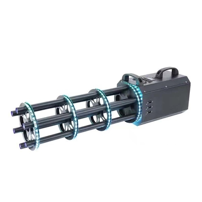 Üç başlı püskürtme ve özel kurdele tasarımı ile elektronik havai fişek tabancası 50W-10kw güç
