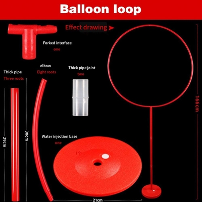 Toptan Düğün Dekorasyonu Oda Balon Sütun Yüzük Bracket Düğün Yolu Kurşun Balon