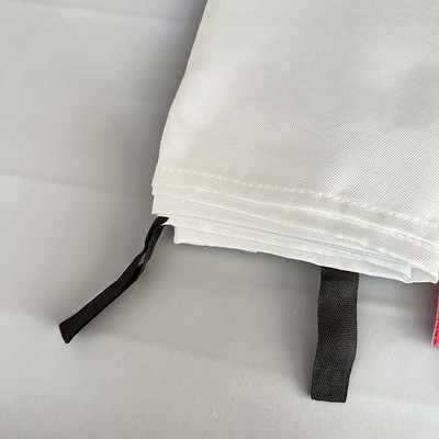Otel Mutfağı Yangın Battaniye 0,4 MM 0,8 MM Kalınlığı ve Alev Geri Dayanıklı Silikon Kumaş
