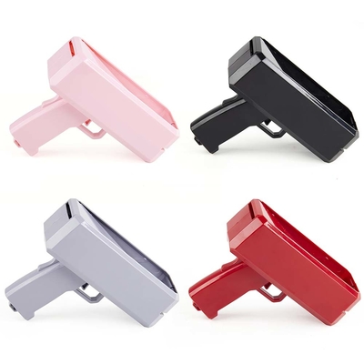 Parti Dekorasyonu Doğum Günü Nakit Top Spray Gerçek Plastik Scatter Pistol Altın Oyuncak Dolar Para Parti Malları için Silah