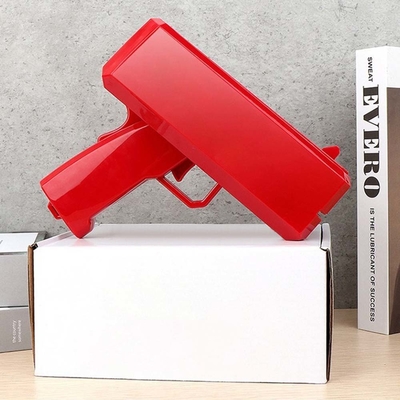 Parti Dekorasyonu Doğum Günü Nakit Top Spray Gerçek Plastik Scatter Pistol Altın Oyuncak Dolar Para Parti Malları için Silah
