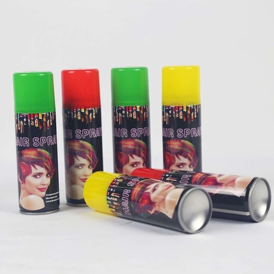Popüler parti malzemesi 250ml Geçici Parlak Saç Spreyi Sihirli Renkli Saç Spreyi