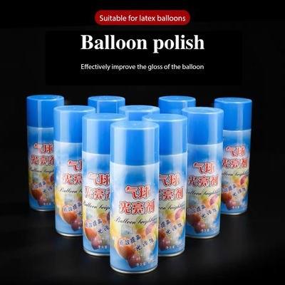 Dekorasyon için 450 ml Balon Polish Spray Lateks Balon Parlama Aksesuarları Düğün Partisi Dekorasyonları