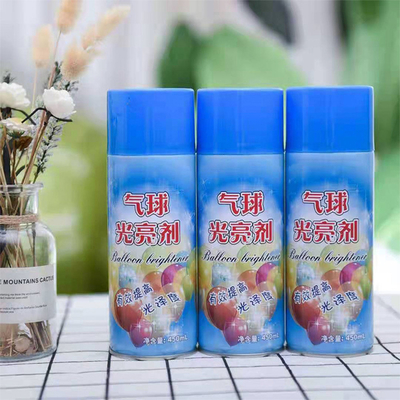 Dekorasyon için 450 ml Balon Polish Spray Lateks Balon Parlama Aksesuarları Düğün Partisi Dekorasyonları