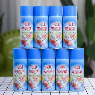 Dekorasyon için 450 ml Balon Polish Spray Lateks Balon Parlama Aksesuarları Düğün Partisi Dekorasyonları