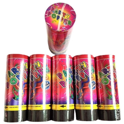 2 - 3M Atış Bahar Plastik Sıkıştırılmış Hava Mini Streamer Parti Popper Parti Konfeti Parti Dekorasyonları için Top
